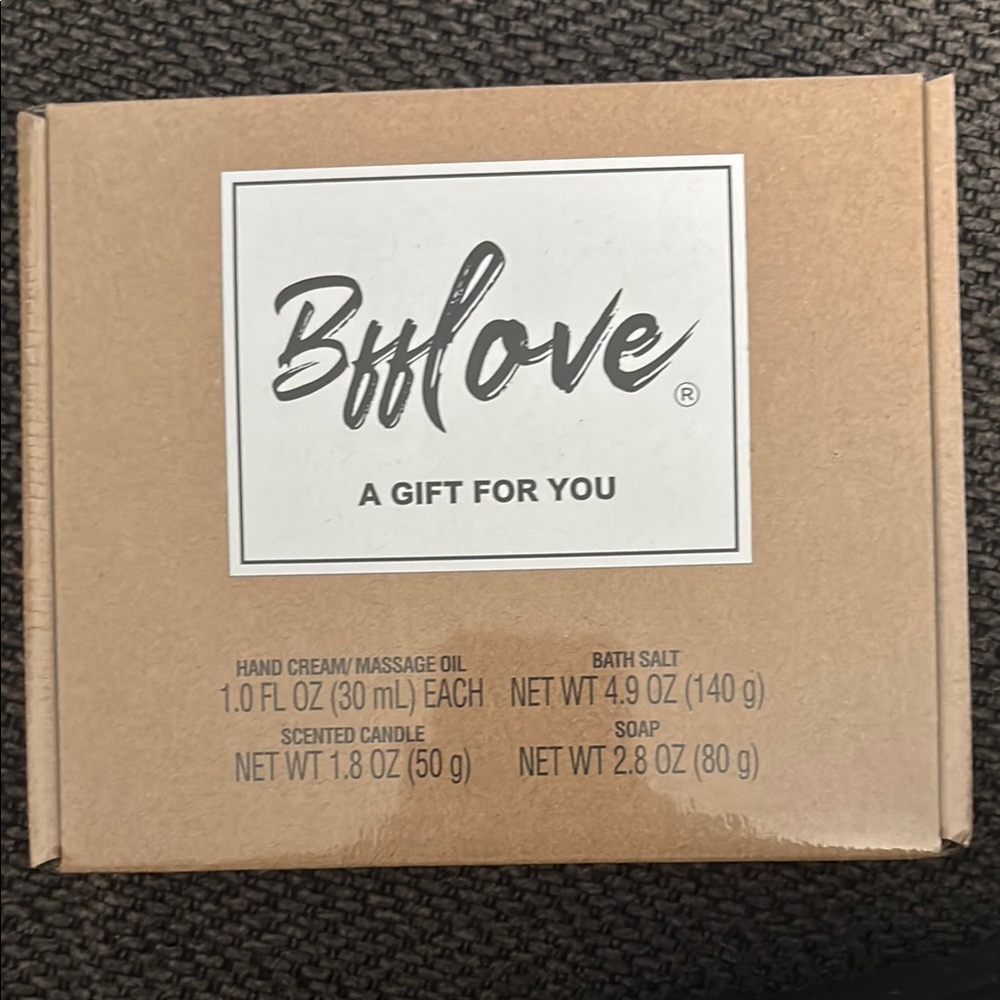 BFFLove Bath/Body Gift Set - Brown